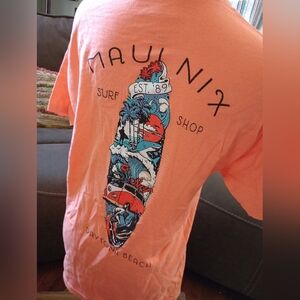 Maui Nix surf shop t shirt